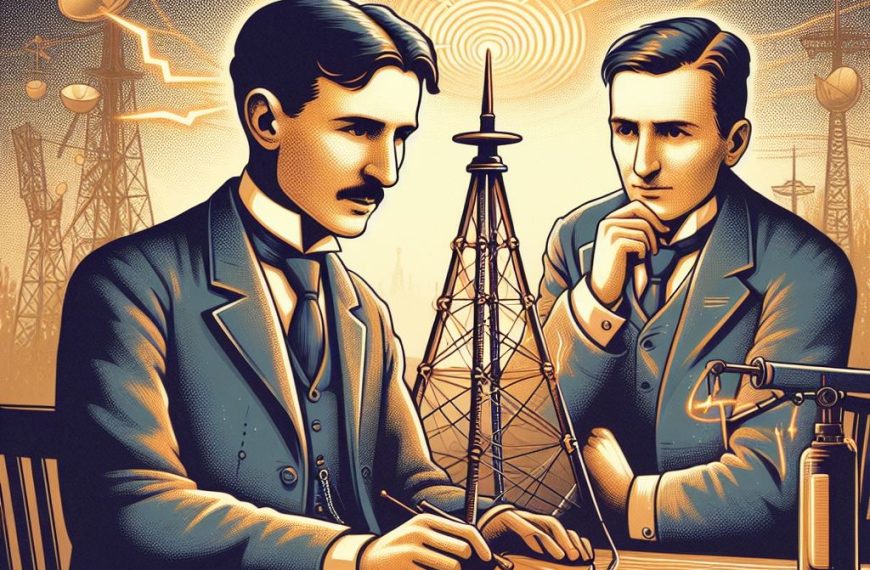 Marconi vs. Tesla: La Battaglia per la Supremazia delle Comunicazioni Wireless.
