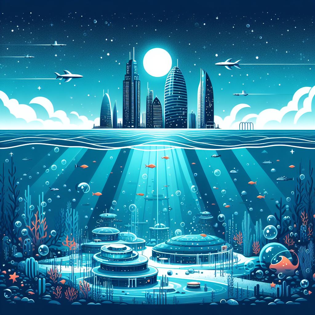 Wave Top and Undersea Cities