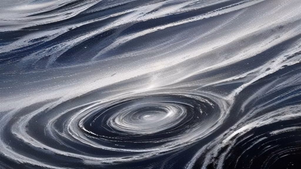 Primordial black hole gravitational wave candidate illustration