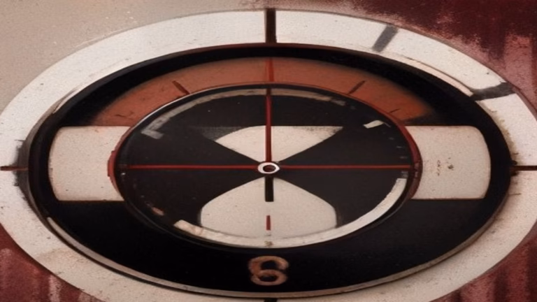 AI energy per query: a crimson needle on a large power meter dial resting near zero