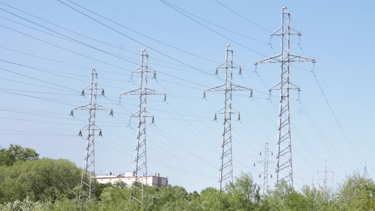 High-voltage transmission towers, the capacity ordinary ratepayers are funding for data centres that may never be built