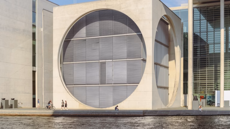 The Marie-Elisabeth-Lüders-Haus on the Spree in Berlin, the Bundestag building where the economics and energy committee holds its hearing